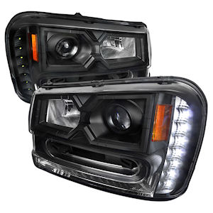 Scheinwerfer Projektor \(schwarz\) 02-09 Chevy Trailblazer