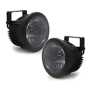 Dectane LED Tagfahrleuchten (DRL) schwarz get�nt (90mm)