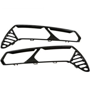 Real Carbon Fiber Taillight Bezels 14-19 Chevy Corvette