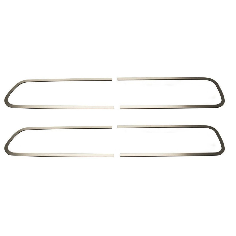 Taillight Trim Kit (Stainless Steel) 15-23 Dodge Challenger