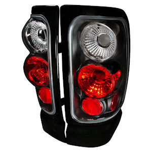 Black Altezza Tail Lights for 1994-2001 Dodge RAM Truck
