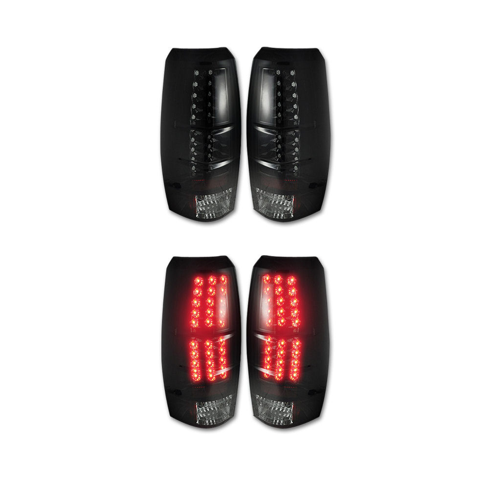 Taillights LED Black (tinted) 07-13 Chevy Avalanche