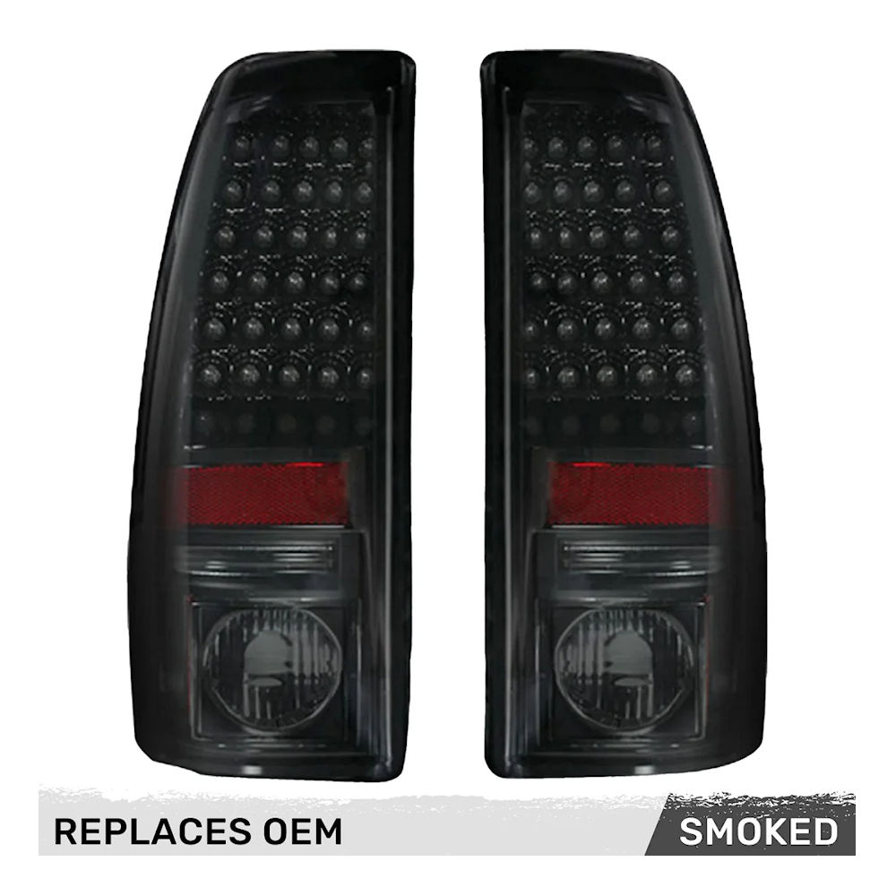 Taillights LED Black (tinted) 99-06 Chevy Silverado