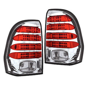 IPCW LED Tail Lights (clear) 2002-09 Chevy Trailblazer