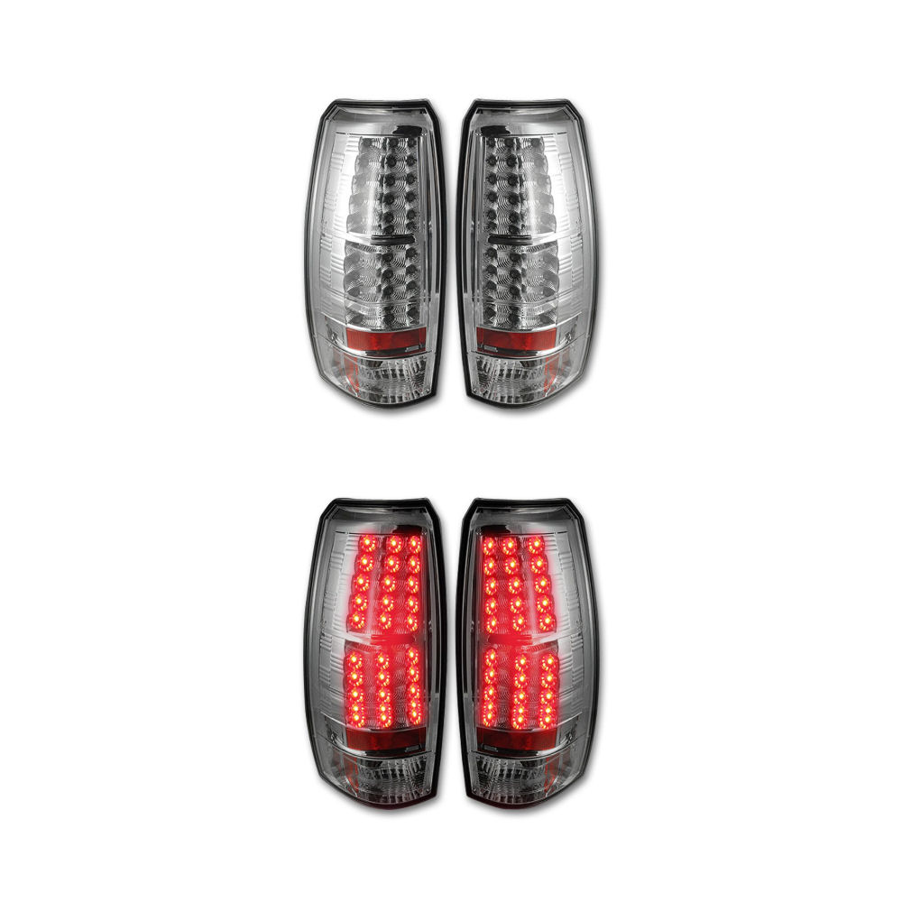 Taillights LED Chrome (clear) 07-13 Chevy Avalanche