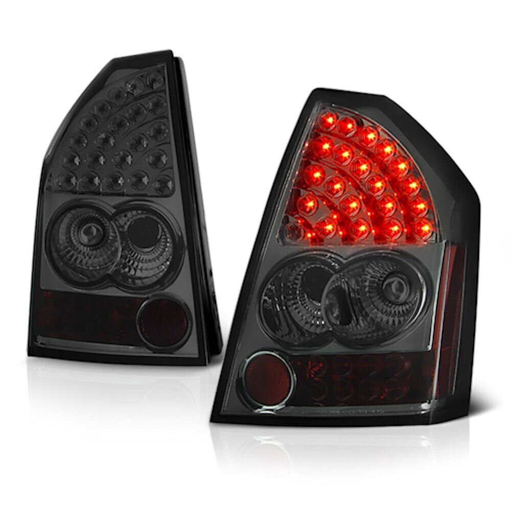 Taillights LED Chrome (tinted) 05-07 Chrysler 300C