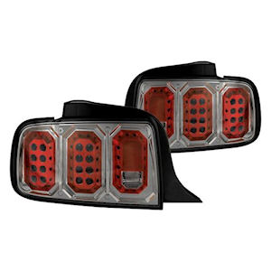 IPCW LED Tail Lights (tinted) for 2005-09 Ford Mustang
