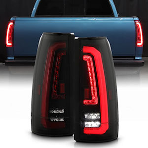 Spyder LED Tail Lights (smoke) for 88-99 GM Trucks/SUV