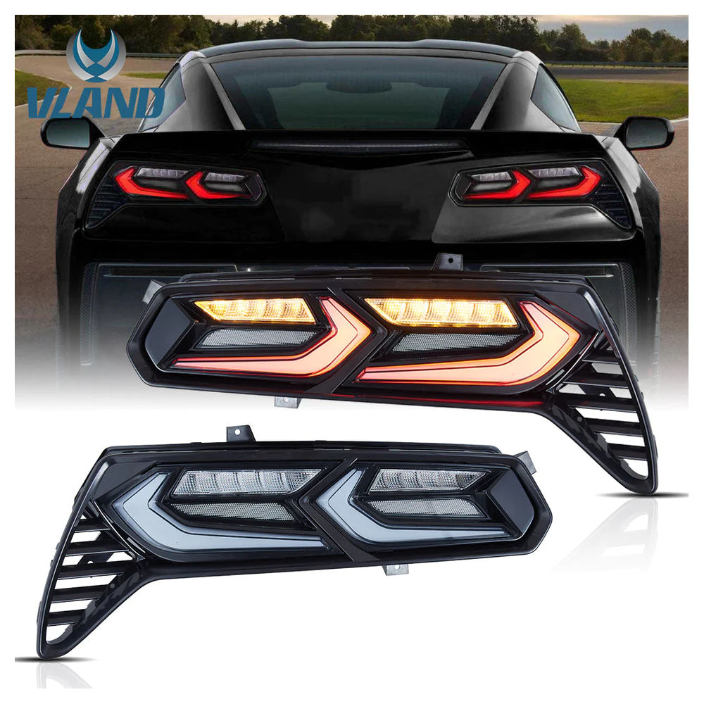 Taillights LED Sequential (tinted) 14-19 Chevy Corvette