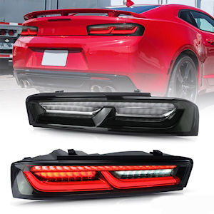 Vland LED Smoke Tail Lamps for 2016-18 Chevy Camaro US