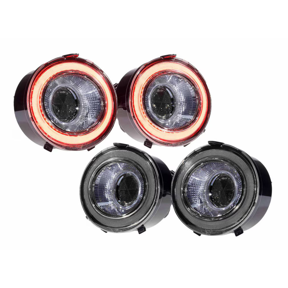 Taillights LED XB Sequential (tinted) 05-13 Chevy Corvette