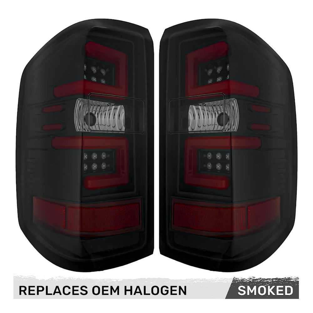 Taillights OLED Black (tinted) 14-18 Chevy Silverado