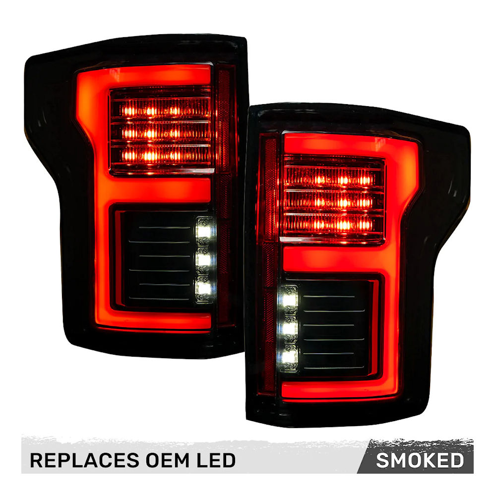 Taillights OLED Black (tinted) 15-20 Ford F150