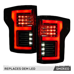 Recon OLED Tail Lights Smoked for 2015-2020 Ford F150