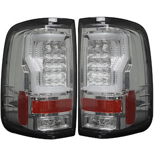 Recon OLED Tail Lights (Chrome) for 2004-2008 Ford F150