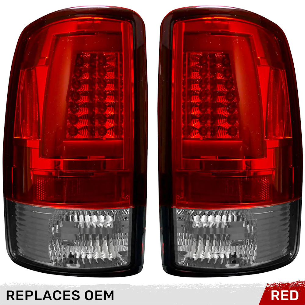 Taillights OLED Chrome (red) 00-06 Chevy Tahoe