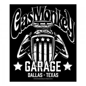 Black Lime Gas Monkey Garage Cotton Tank Top Shirt in Size XL