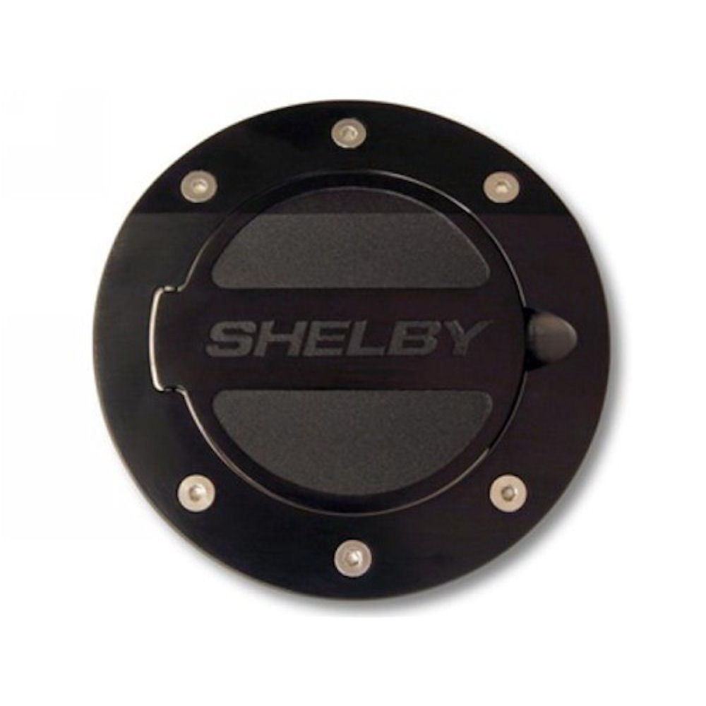 Tankklappe Aluminium A (schwarz) 07-09 Shelby GT500