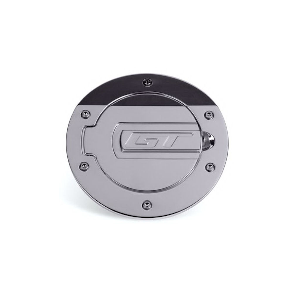 Tankklappe Aluminium (Chrom) 05-09 Ford Mustang GT