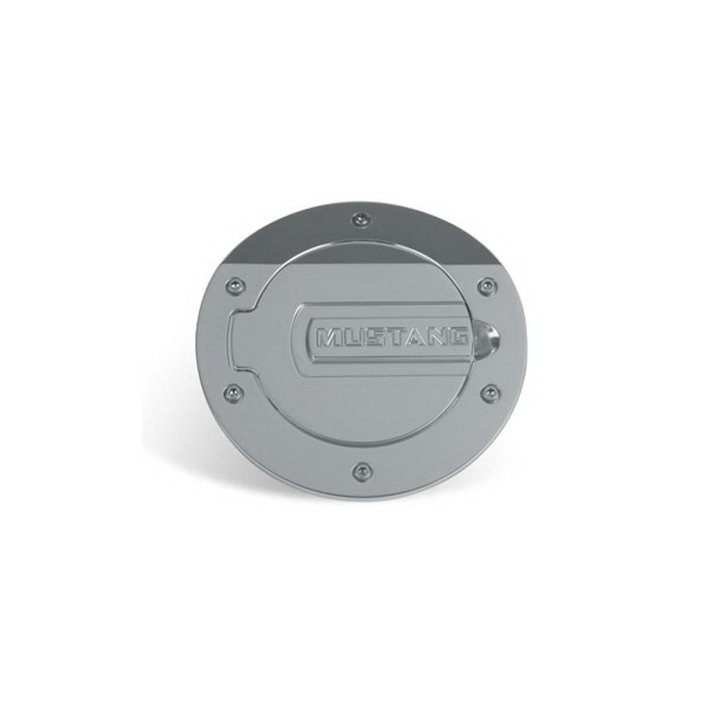 Tankklappe Aluminium (Chrom) 05-09 Ford Mustang