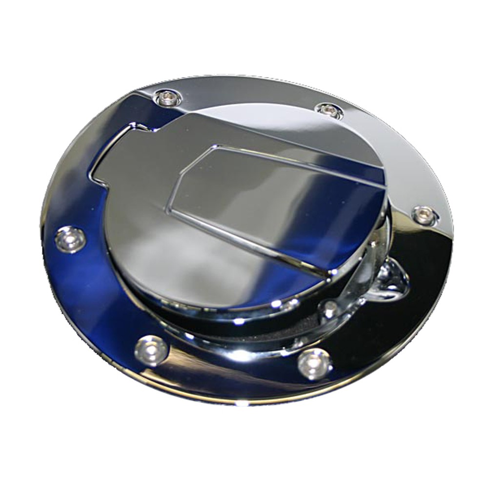 Tankklappe Aluminium (Chrom) 10-14 Ford Mustang