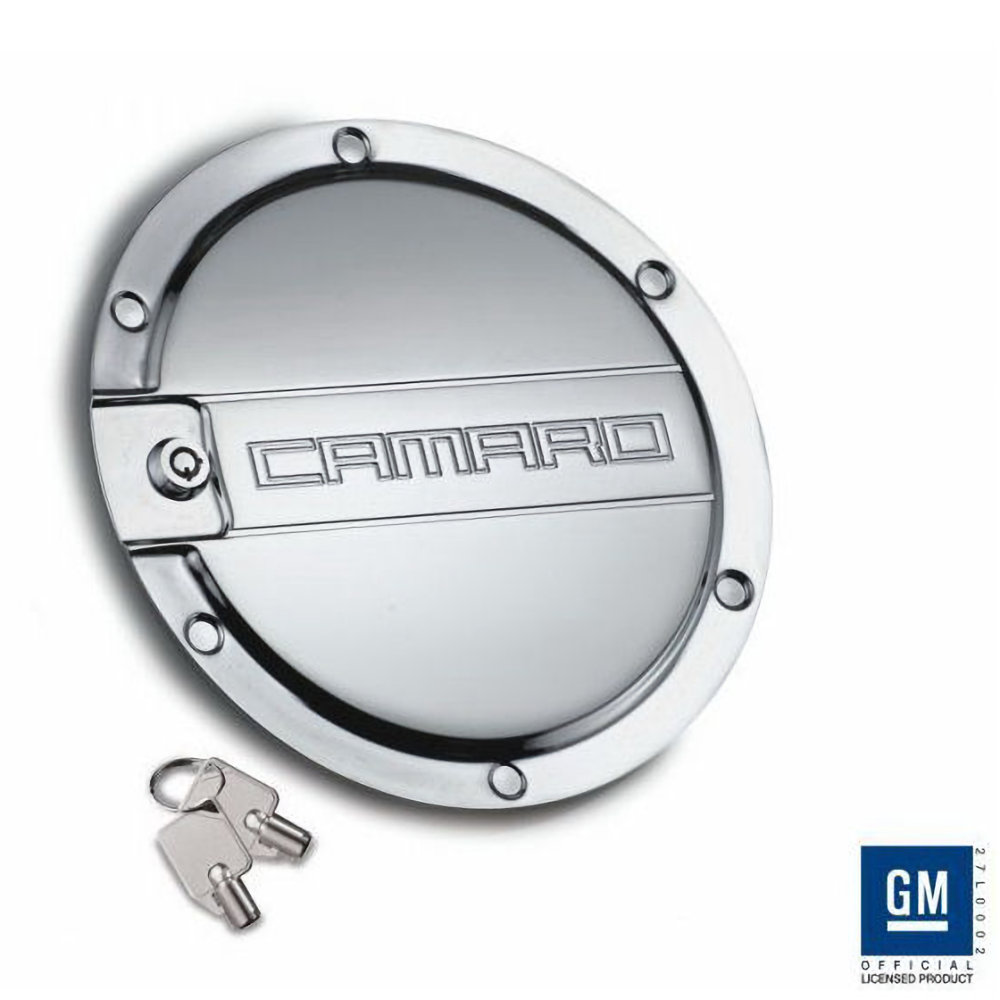Tankklappe Aluminium (Chrom) 10-15 Chevy Camaro