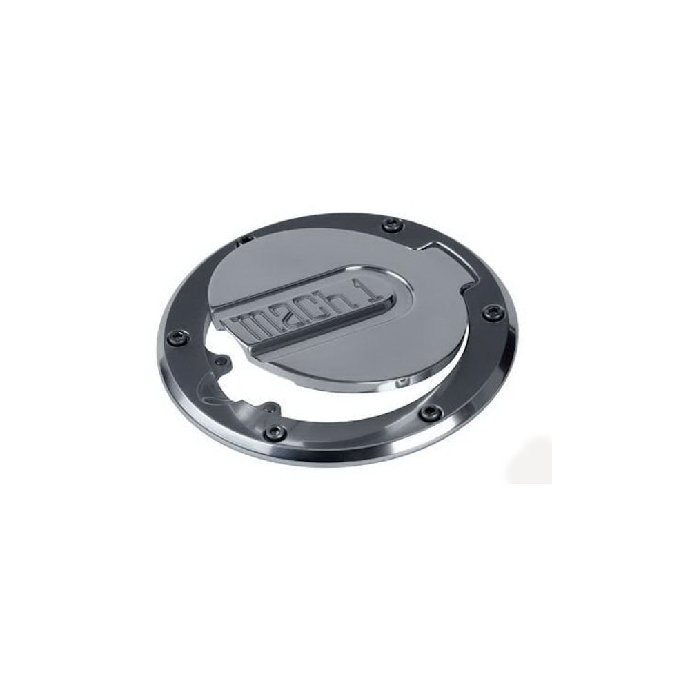 Tankklappe Aluminium MACH1 (poliert) 94-04 Ford Mustang