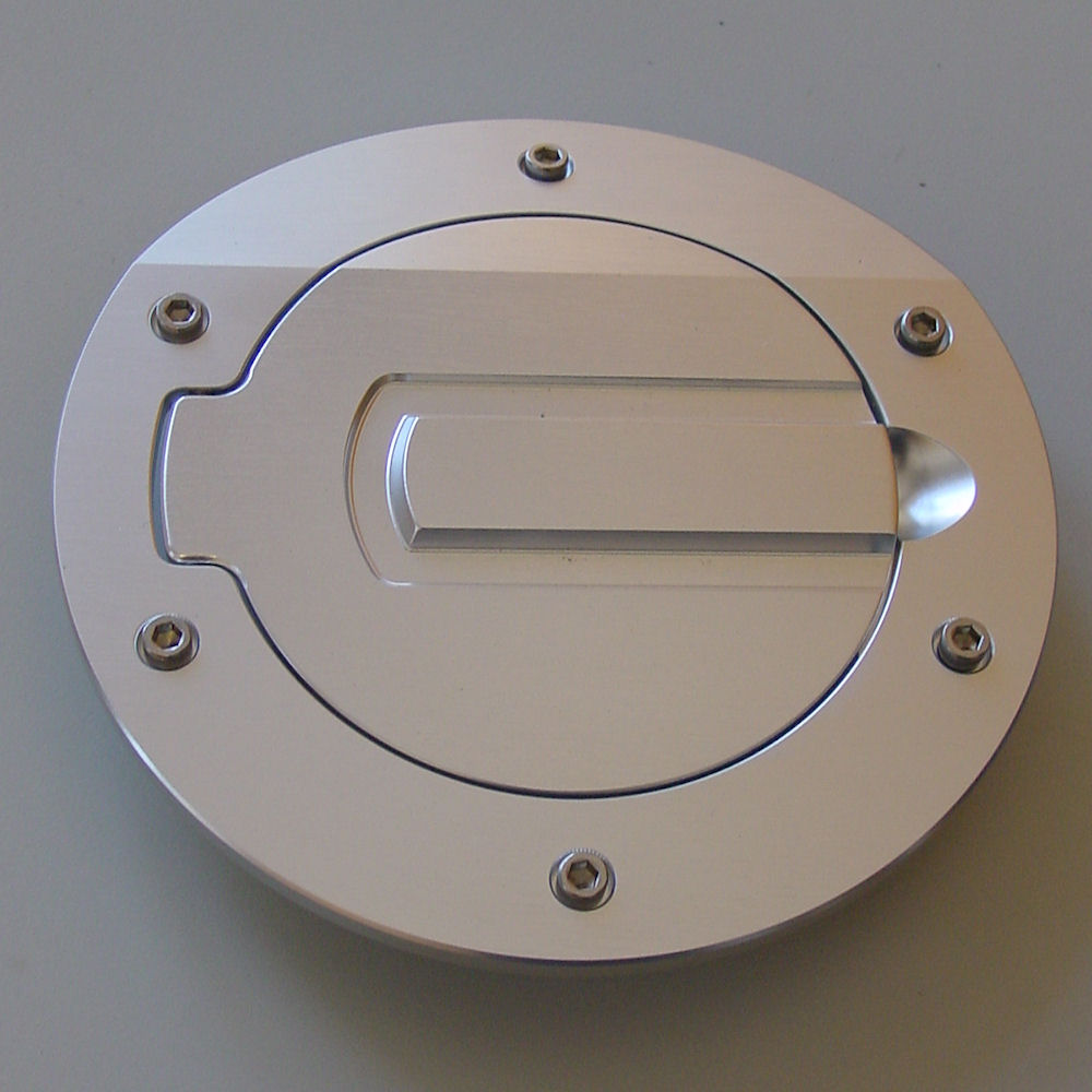 Tankklappe Aluminium (Satin) 05-09 Ford Mustang