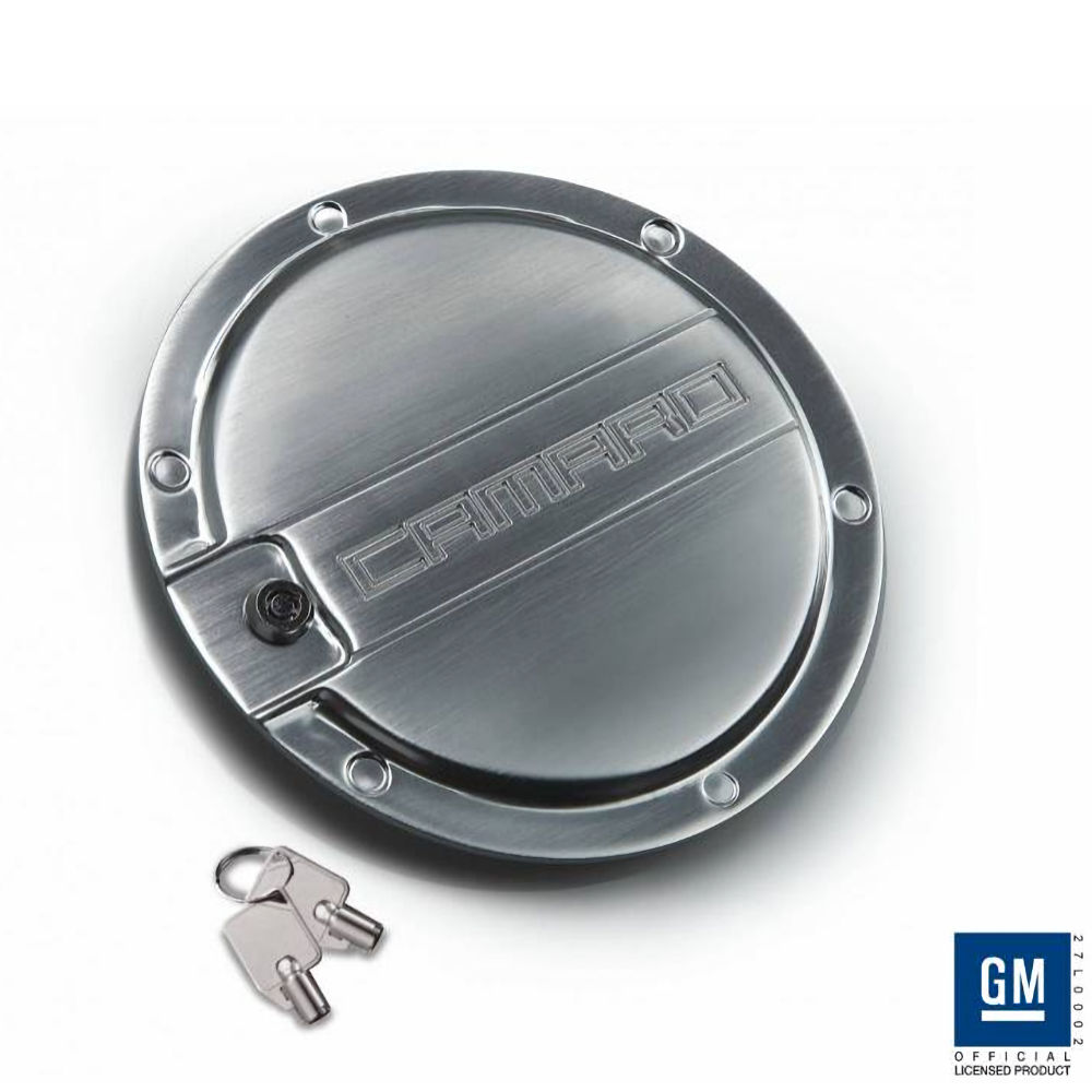 Tankklappe Aluminium (geb�rstet) 10-15 Chevy Camaro