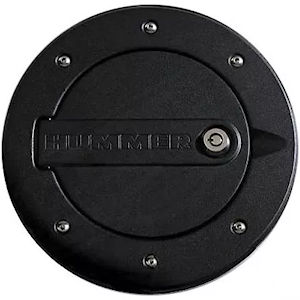 Defenderworx Alu-Tankklappe Black f�r 2005-10 Hummer H3