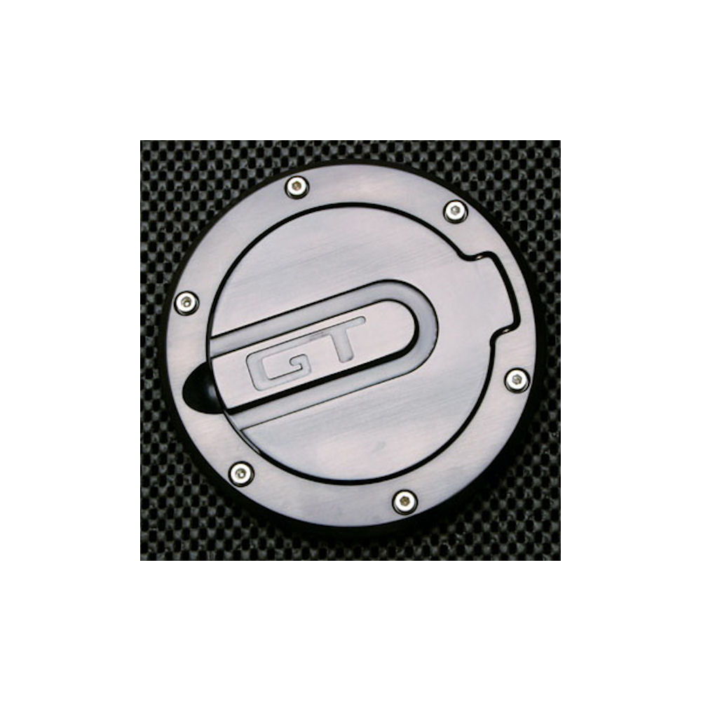 Tankklappe Aluminium (schwarz) 94-04 Ford Mustang GT