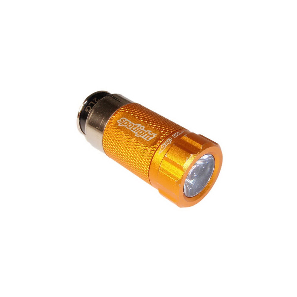 Taschenlampe LED Spotlight (Aluminium) Hazard Orange