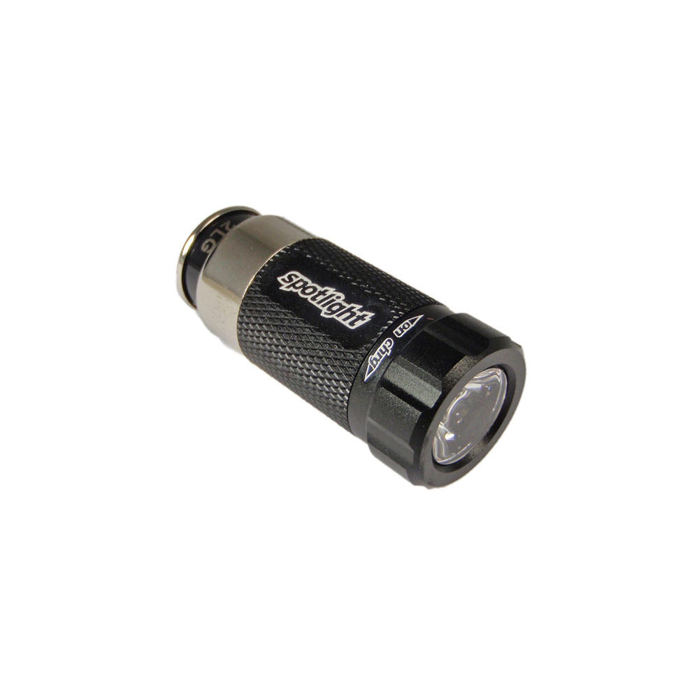 Taschenlampe LED Spotlight (Aluminium) Jet Black