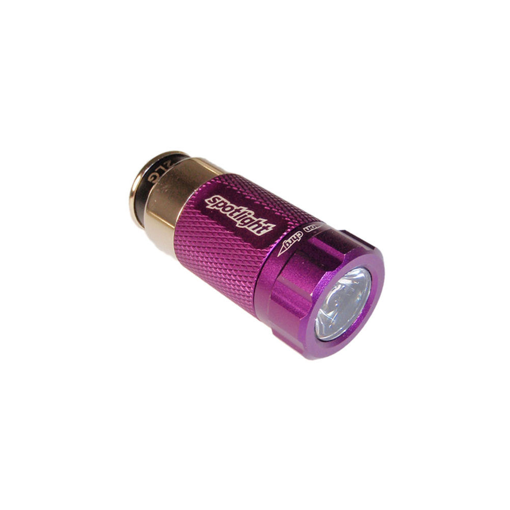 Taschenlampe LED Spotlight  (Aluminium) Pimp Purple