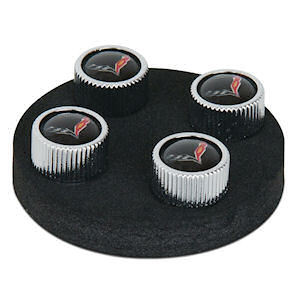 Tire Valve Stem Caps from GM for 2014-19 Chevy Corvette