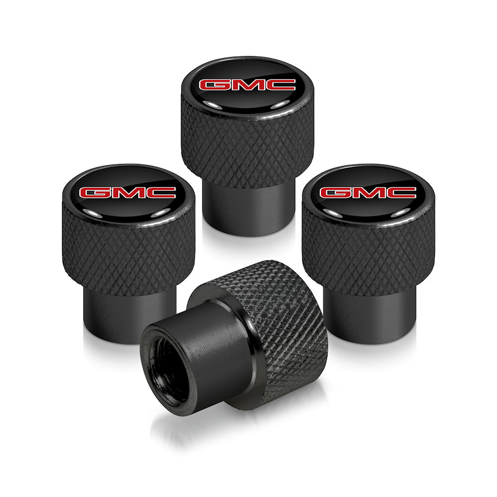 Tire Valve Stem Caps (black) 88-25 GMC Sierra