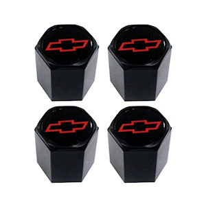 Logo Caps Tire Valve Stem Caps for Chevrolet Trucks/SUV