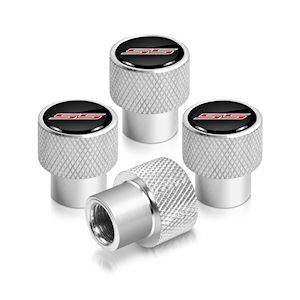 SilverTire Valve Stem Caps for 2010-24 Chevy Camaro SS