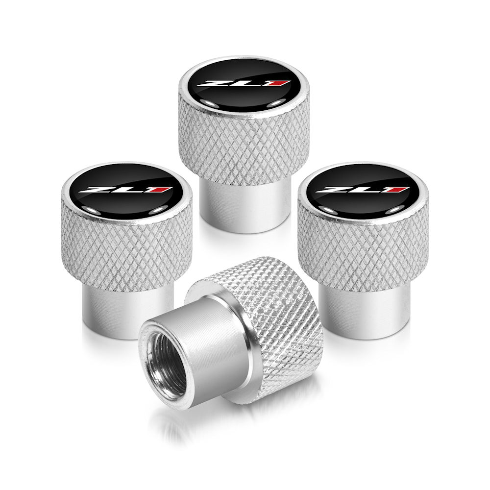Tire Valve Stem Caps (silver) 12-24 Camaro ZL1