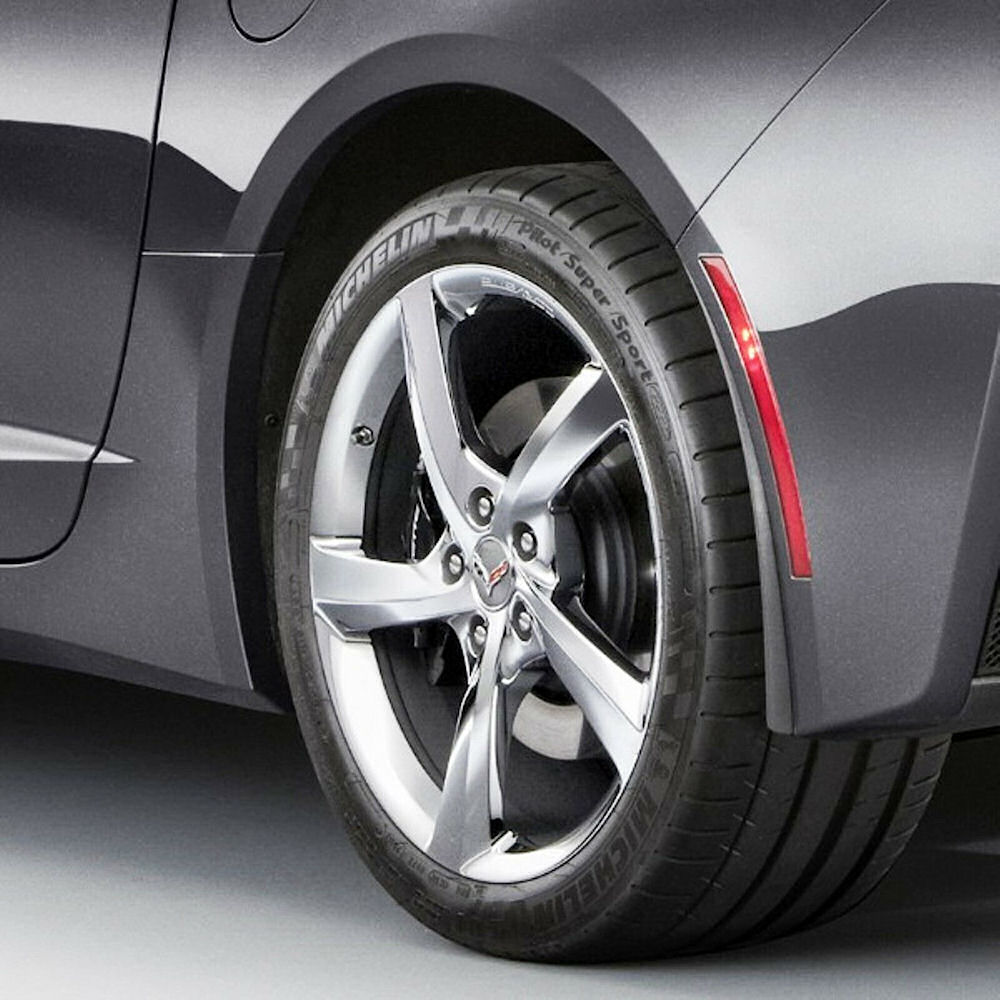 Tire Wind Deflectors Rear (GM) 14-19 Chevy Corvette