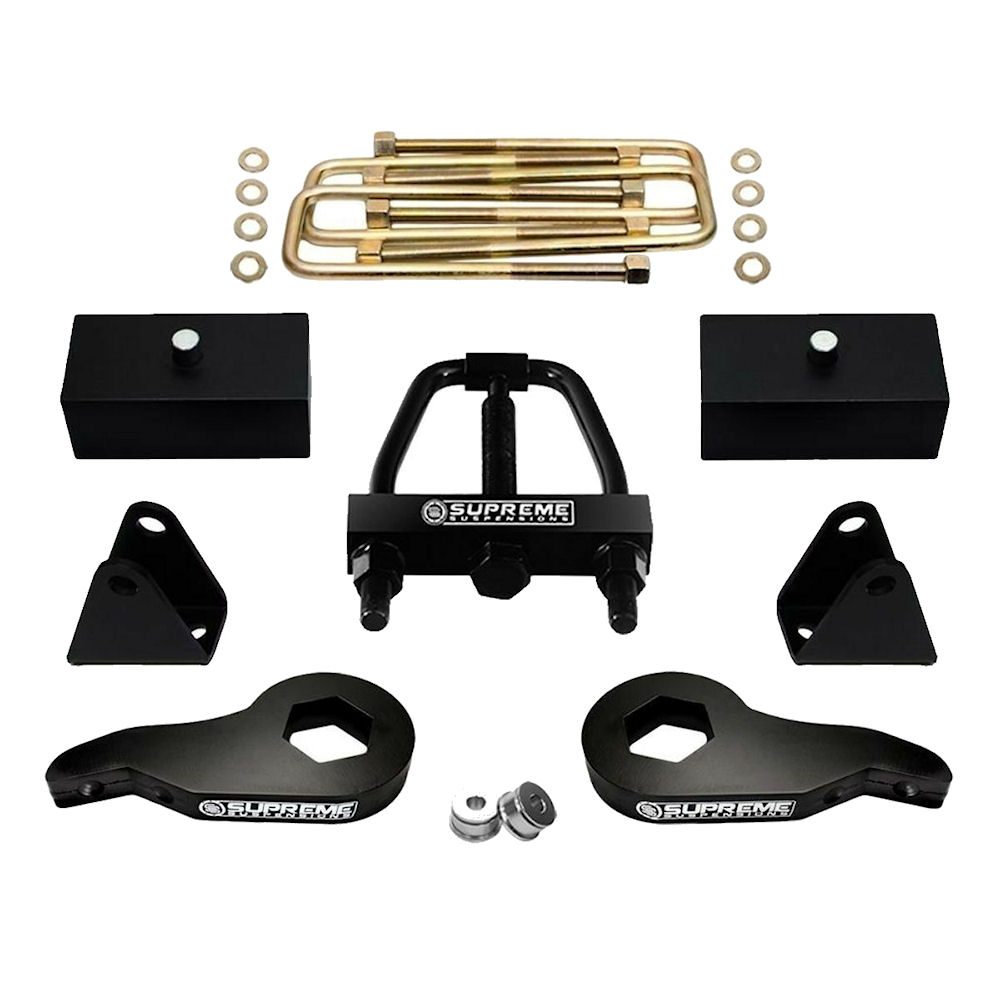 Torsion Keys+Blocks (+3/+2 inch) 99-06 GM 2500HD