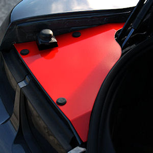 UPR Billet Trunk Corner Covers Aluminum for 2010-2015 C
