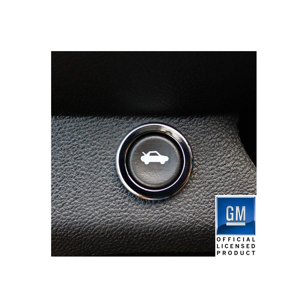 Billet Trunk Release Bezel (polished) for 20102015 Chevrolet Camaro