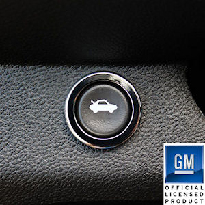 Billet Trunk Release Bezel (polished) for 2010-2015 Chevrolet Camaro