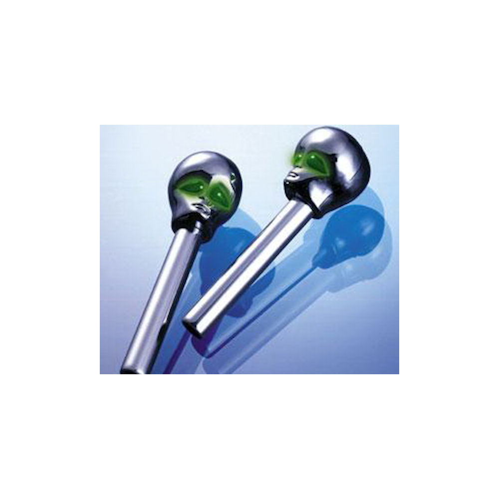 T�rkn�pfe 2x Door Lock Pins Alien (Chrom) universal