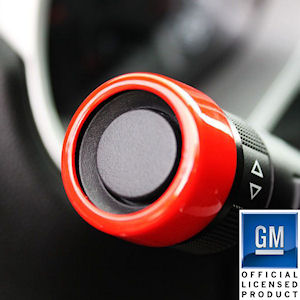 Billet Turn Signal Lever Cover (orange) for 2010-2015 Chevy Camaro