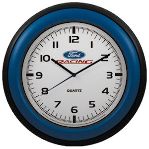 Ford Racing Wanduhr von Taxor offiziell lizenziert von Ford Racing Wanduhr von Taxor offiziell lizenziert von