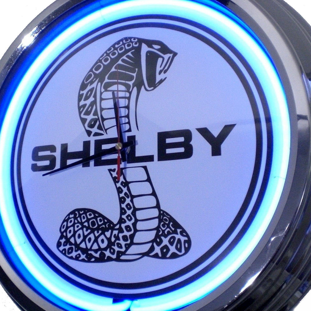 Wanduhr - Shelby Cobra (Neon) 230V
