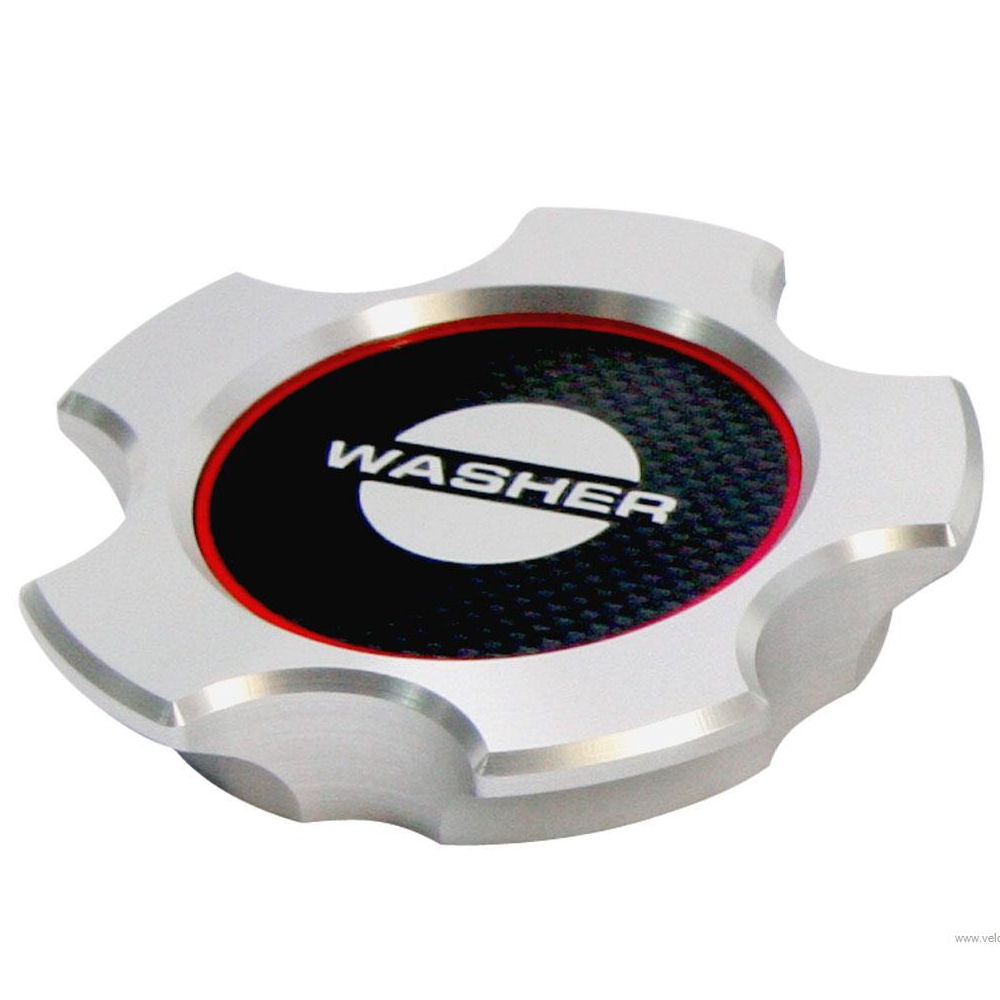 Washer Fluid Cap Billet (Carbon) 05-14 Ford Mustang