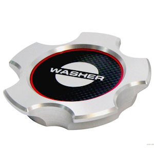 Drake Billet W/W Fluid Cap Carbon (05-14 Ford Mustang)
